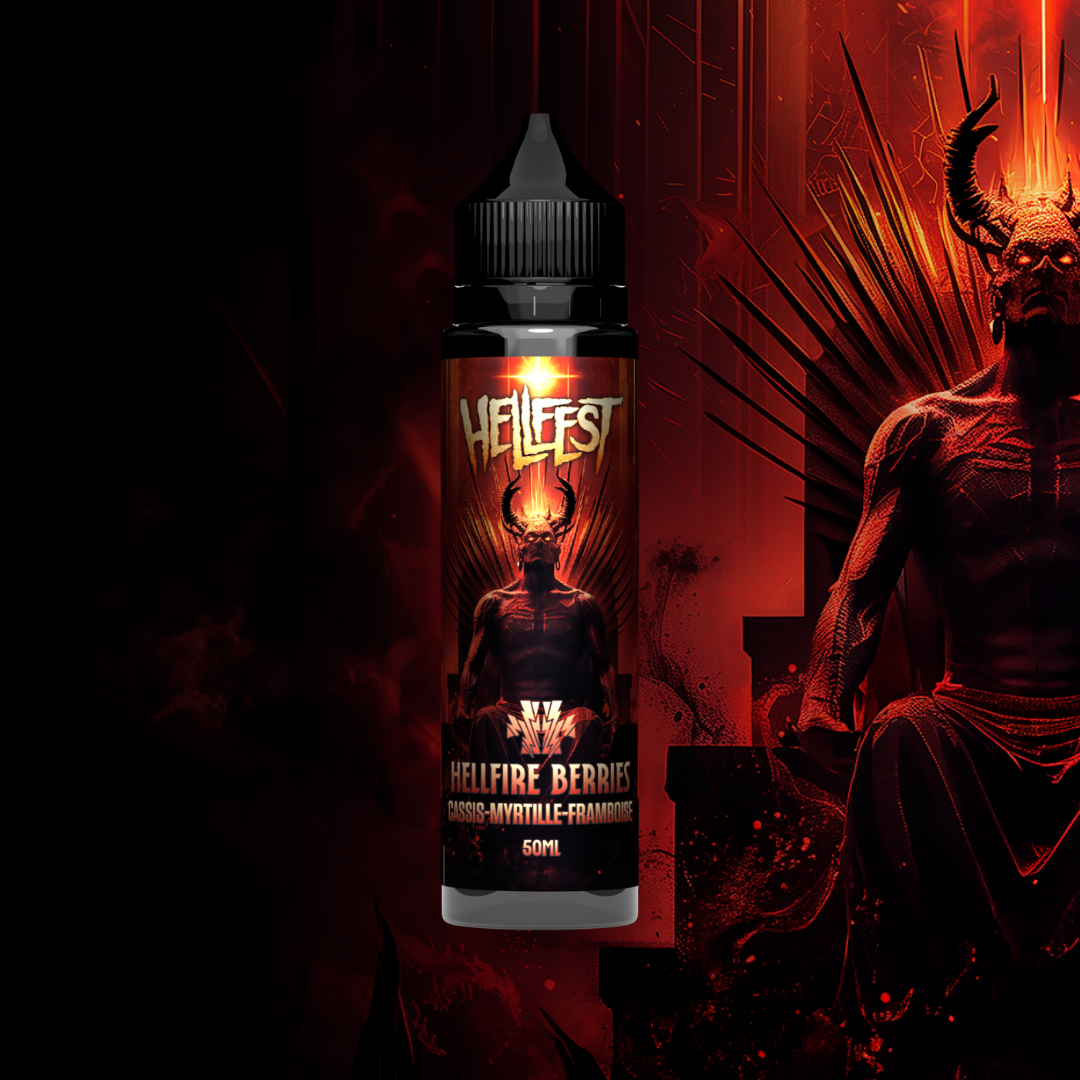 HELLFIRE BERRIES - E-liquide 50ML - HELLFEST