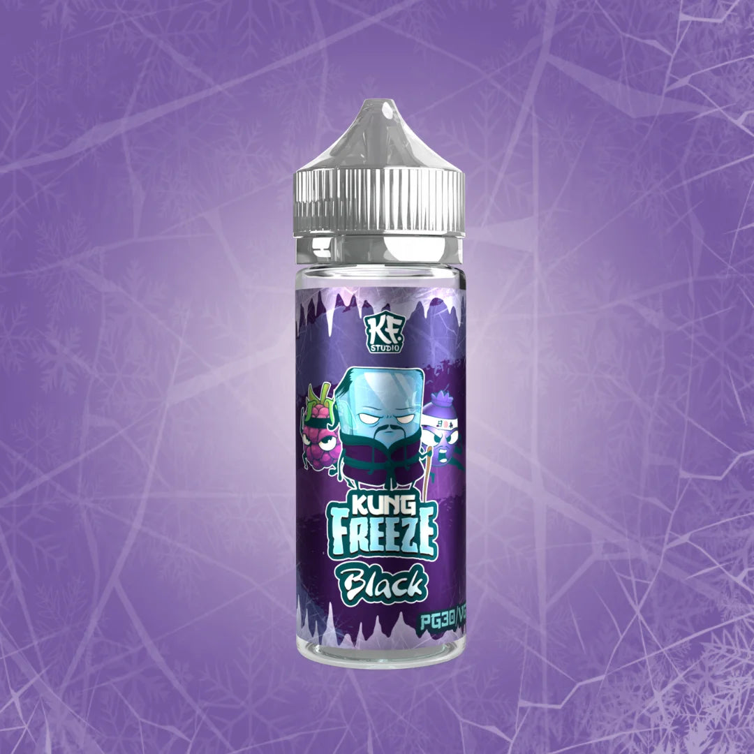 BLACK E-liquide 100ML - KUNG FREEZE