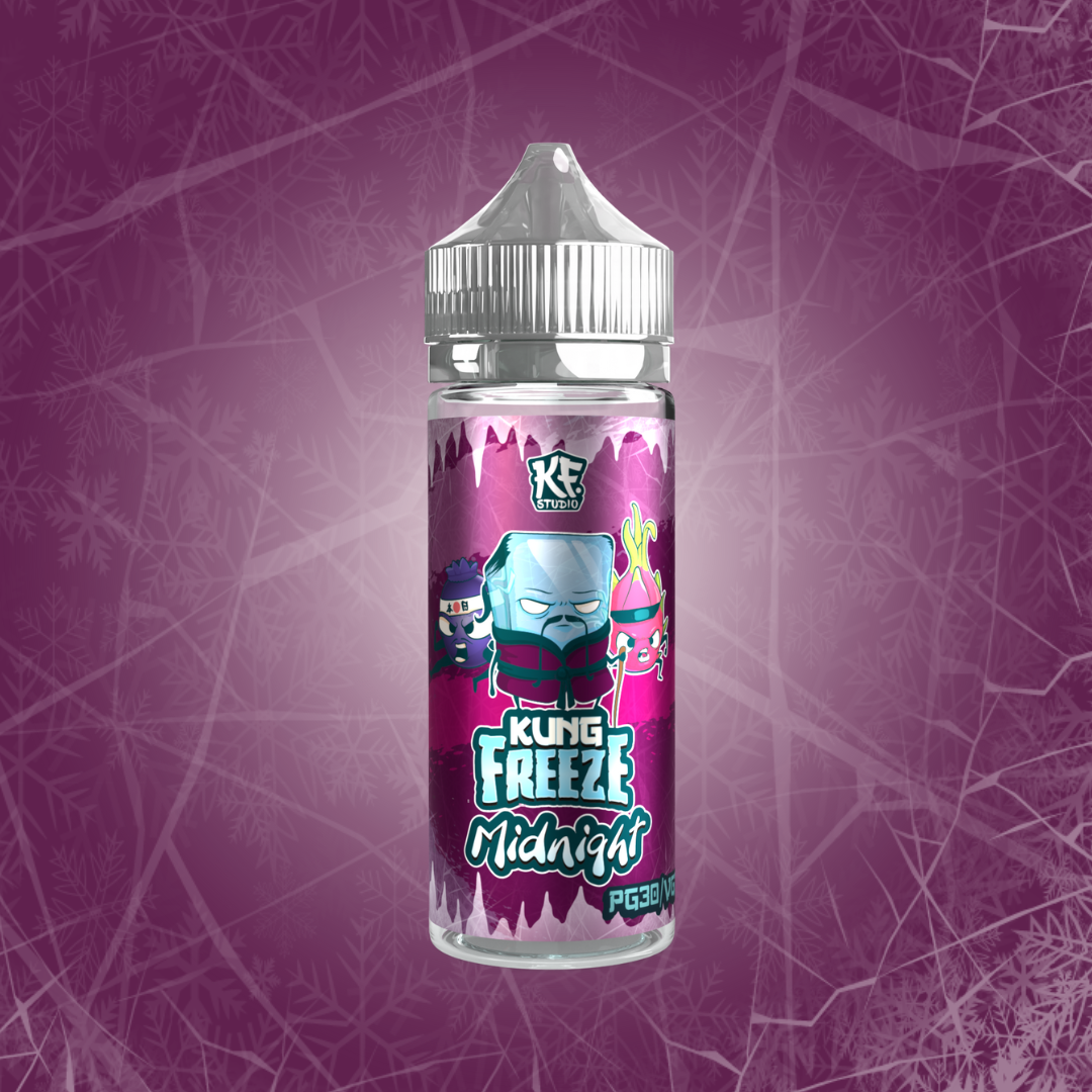 MIDNIGHT E-liquide 100ML - KUNG FREEZE