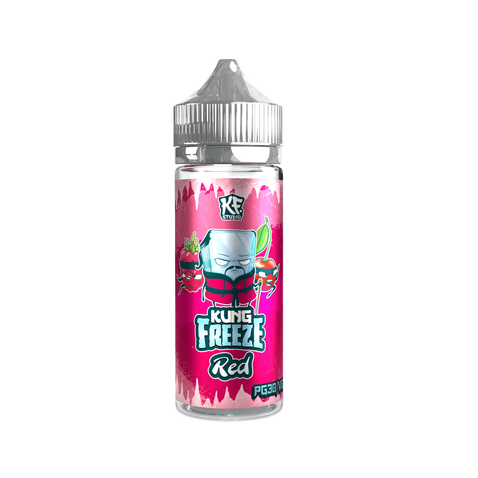 RED E-liquide 100ML - KUNG FREEZE