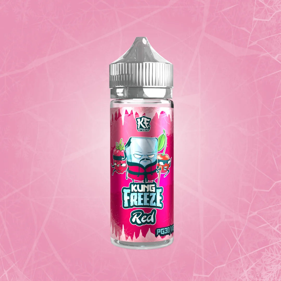 RED E-liquide 100ML - KUNG FREEZE