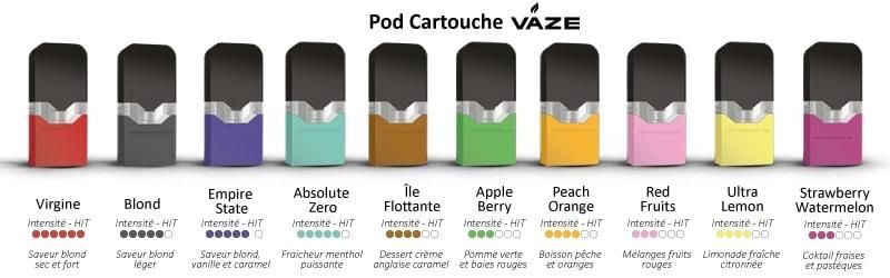 Cartouches_Vaze_JUUL_JUULPODS_e-cigarette_e-liquide_puff_Vape_Cloud Vapor
