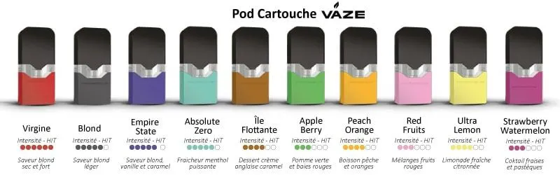 Cartouches_Vaze_JUUL_JUULPODS_e-cigarette_e-liquide_puff_Vape_Cloud Vapor