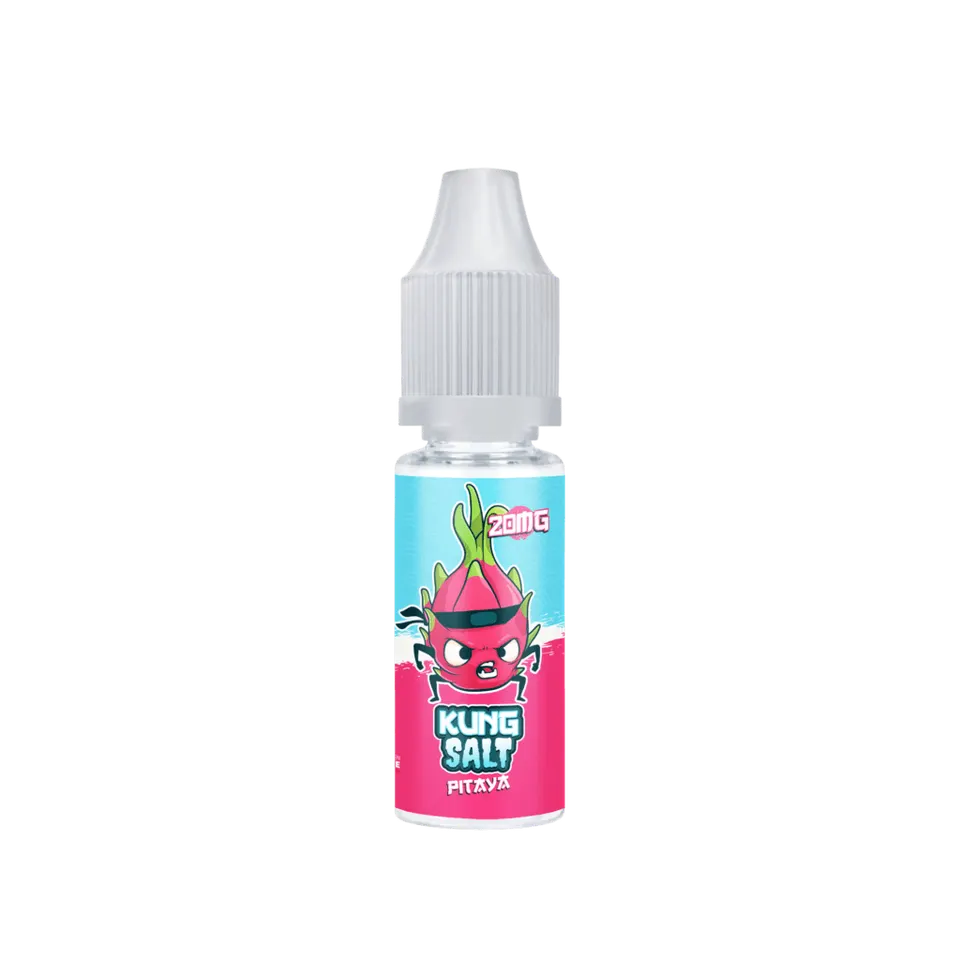 KUNG FRUITS_PITAYA_10ml_Sel de nicotine_Bouteille_Vape_