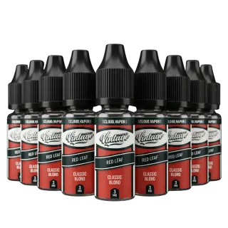 E-liquide PACK 10 FIOLES RED LEAF 10 mL - Vintage