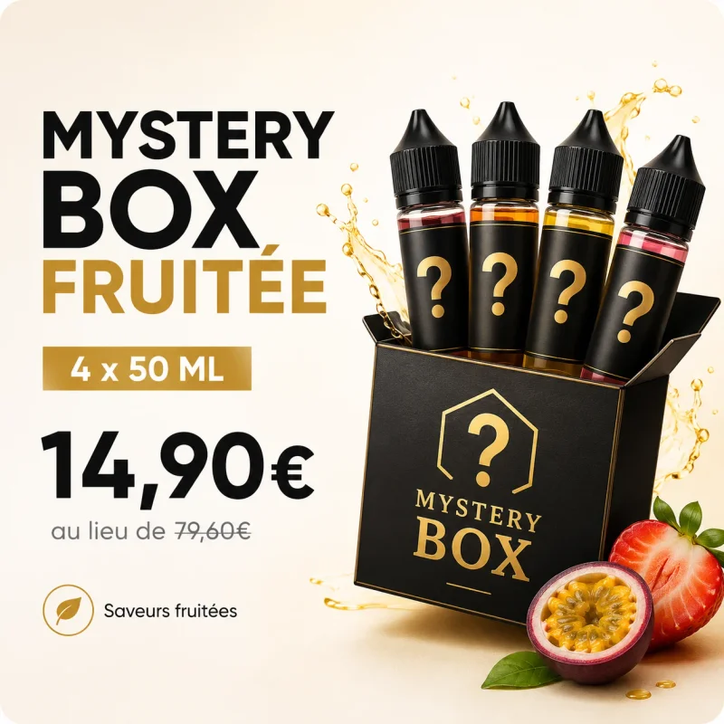 Mystery Box Fruité 4 x 50 ml