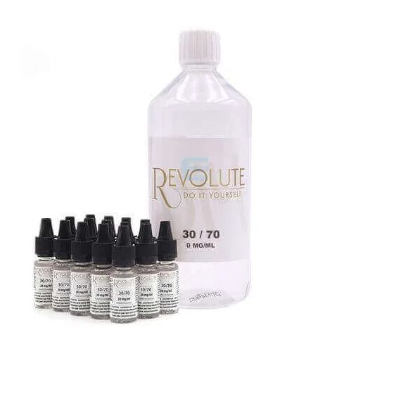 Pack DIY 30/70 1 L - Revolute Nicotine : 3 mg