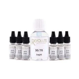 Pack DIY 30/70 100 mL - Revolute Nicotine : 12 mg