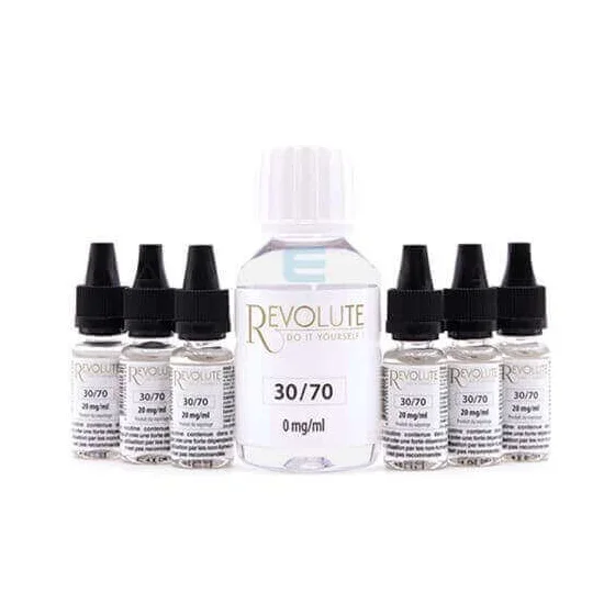 Pack DIY 30/70 100 mL - Revolute Nicotine : 12 mg