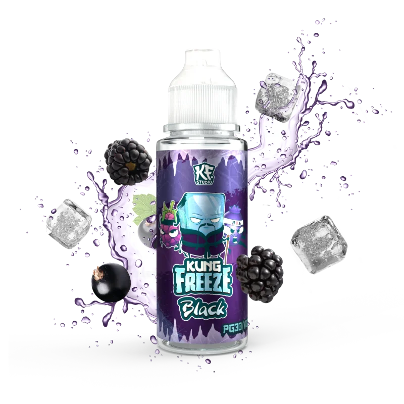E-liquide Black 100ml - Kung Freeze