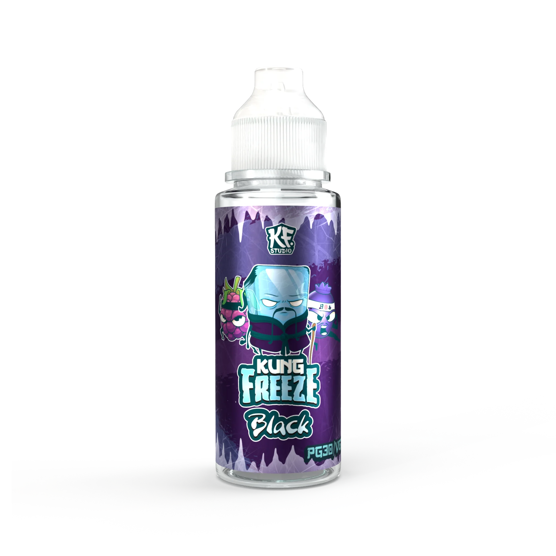 E-liquide Black 100ml - Kung Freeze — vue 2
