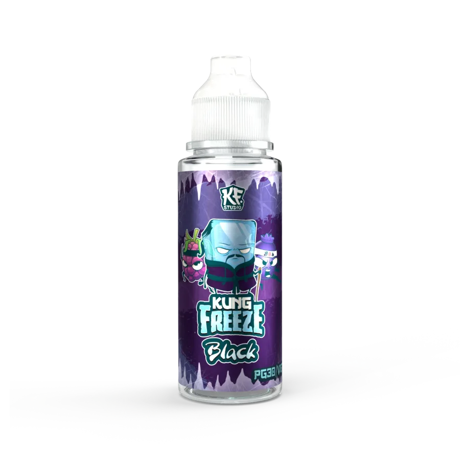 E-liquide Black 100ml - Kung Freeze