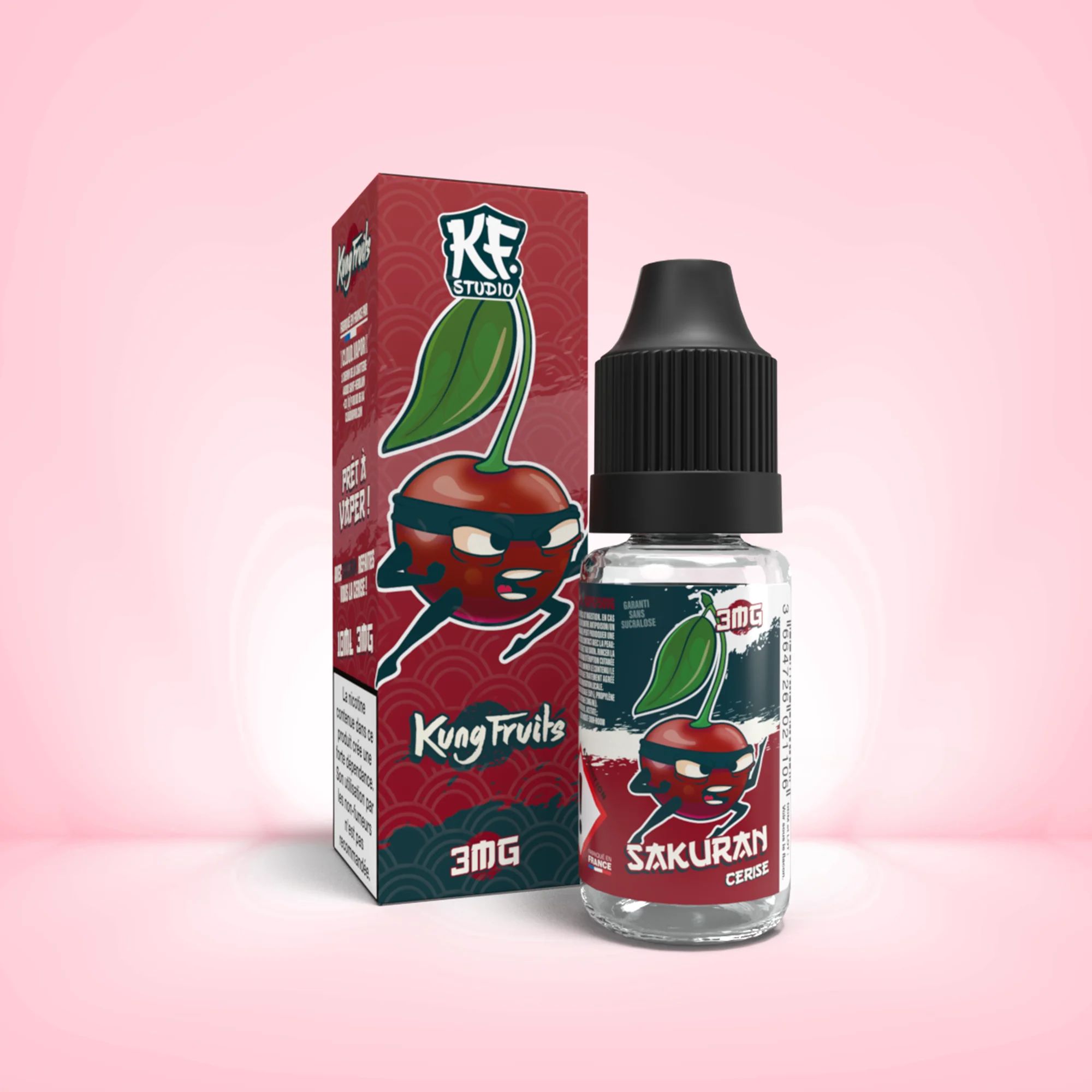 E-liquide Sakuran 10 mL - Kung Fruits