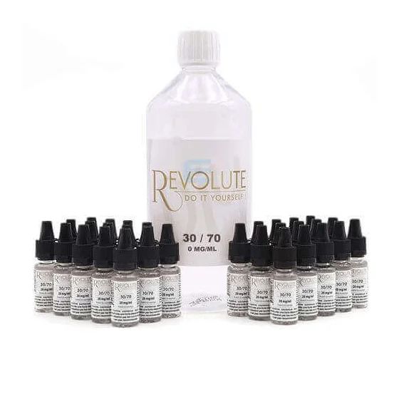 Pack DIY 30/70 1 L - Revolute Nicotine : 6 mg