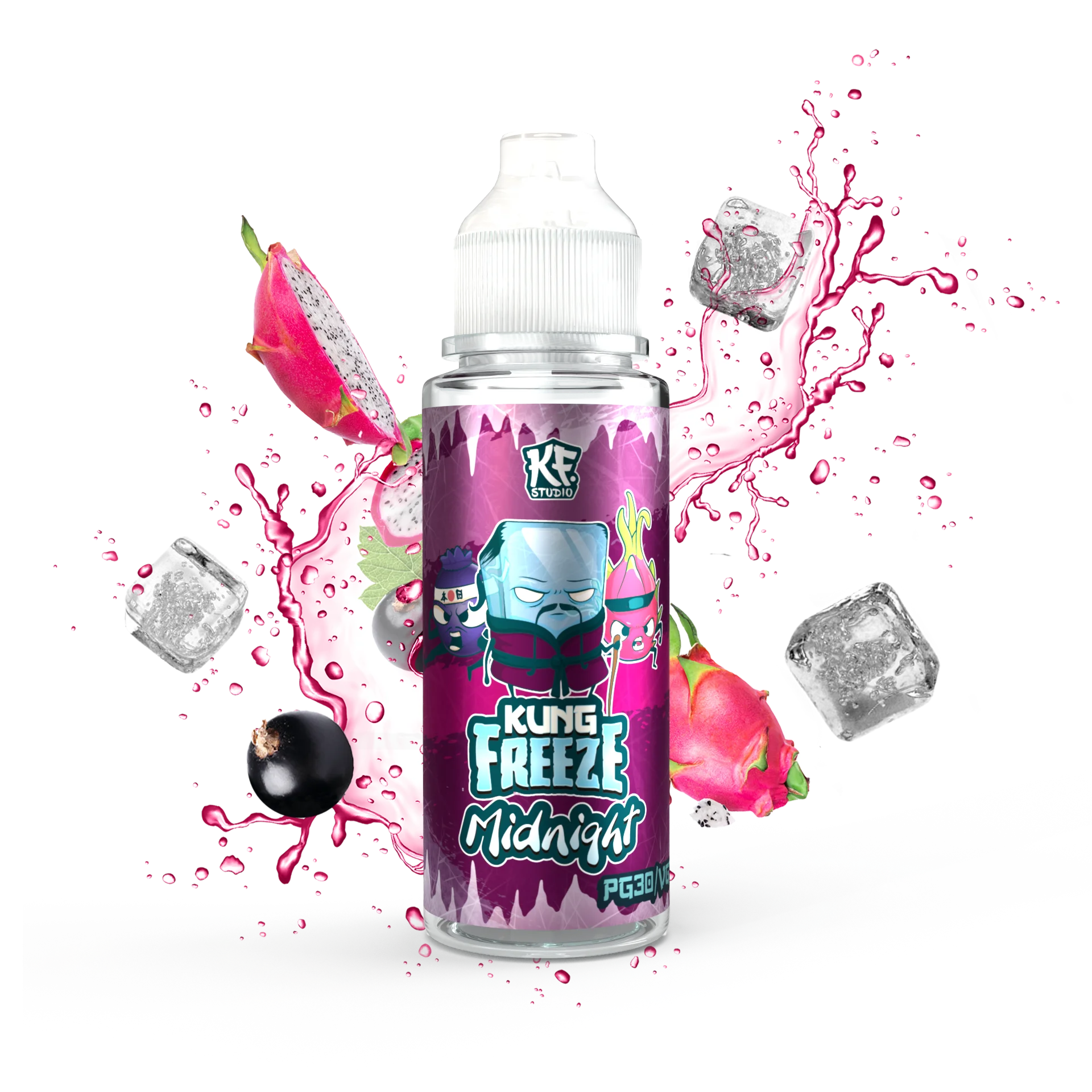 E-liquide Midnight 100ml - Kung Freeze