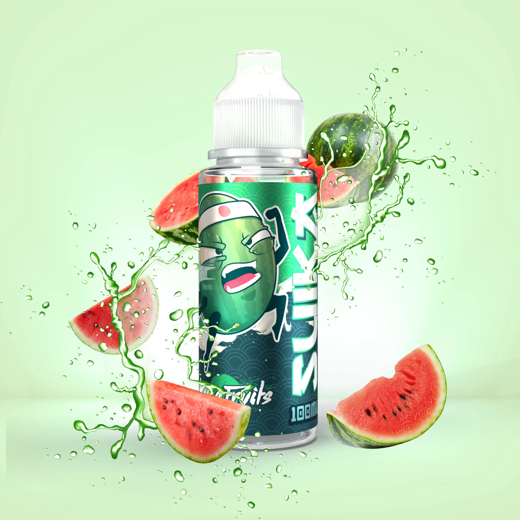 E-liquide Suika 100ml - Kung Fruits