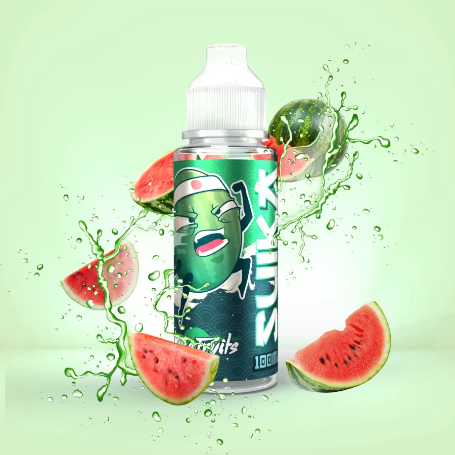 E-liquide Suika 100ml - Kung Fruits