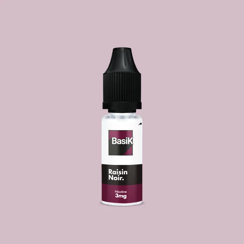 E-liquide Raisin noir 10 mL - Basik