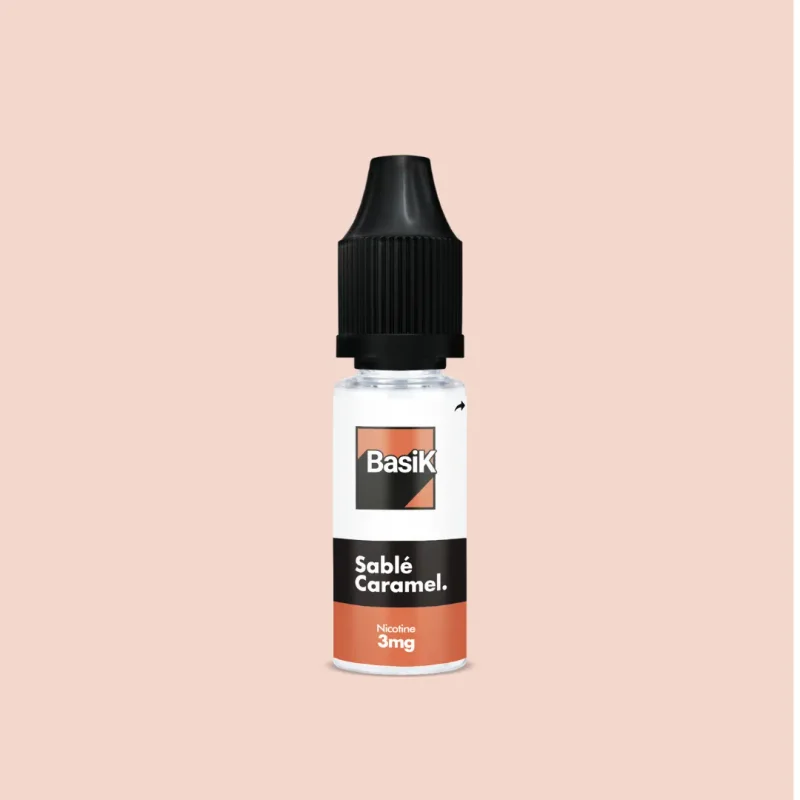 E-liquide Sablé caramel 10 mL - Basik