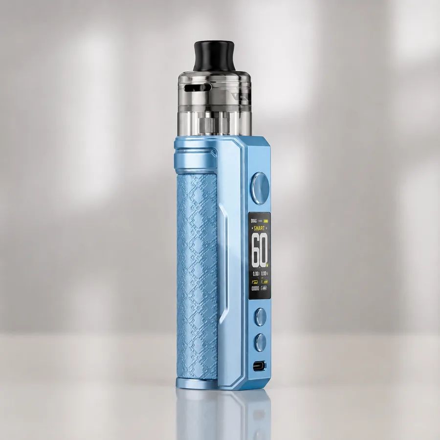 Kit Drag S2 Pod 60W 2500mah 5ml Snow Blue Voopoo