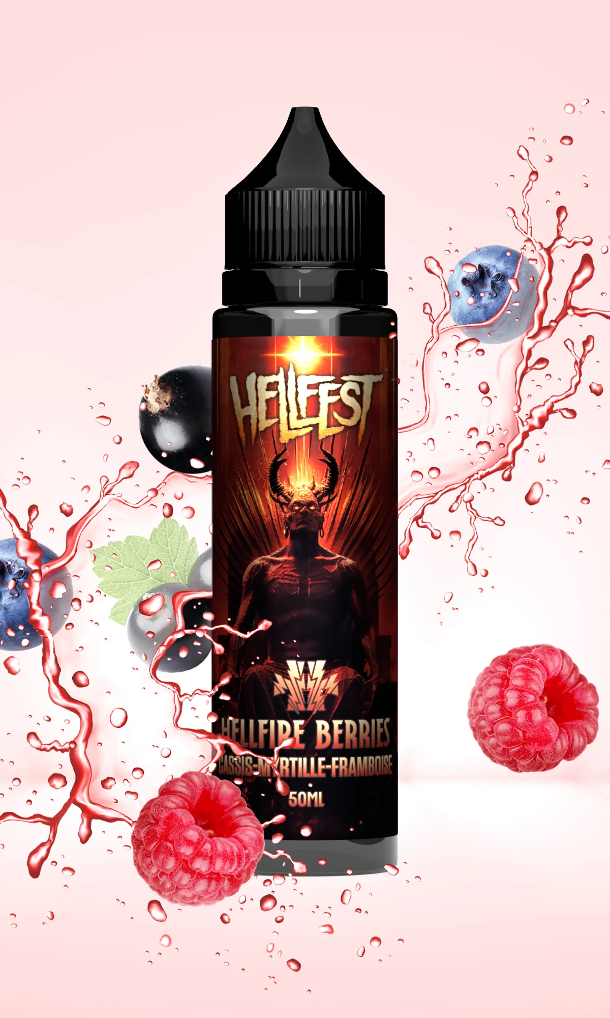E-liquide Hellfire Berries 50 mL - Hellfest