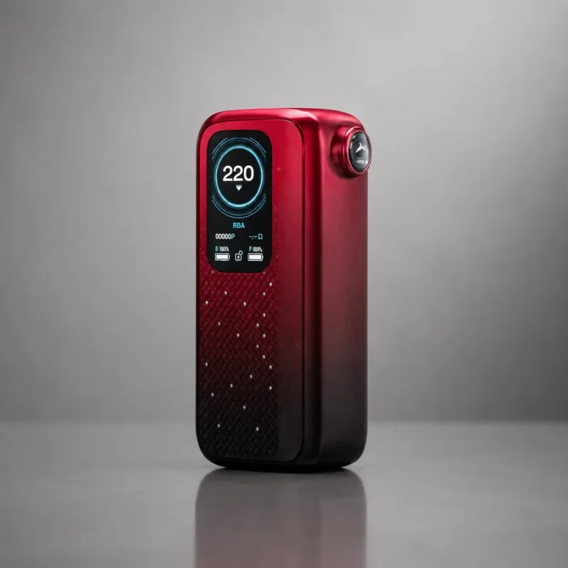 box vinci spark 220 voopoo dark red