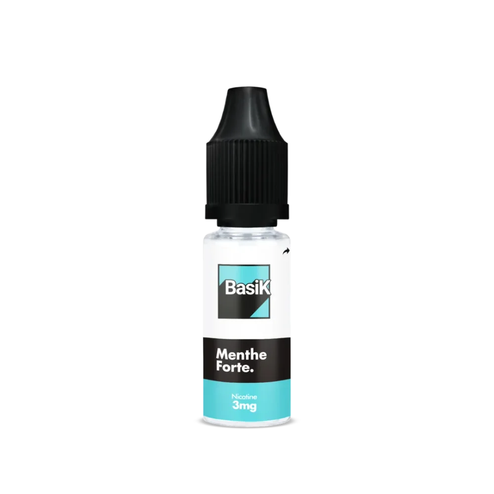 E-liquide Menthe forte 10 mL - Basik