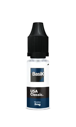 E-liquide Usa classic 10 mL - Basik