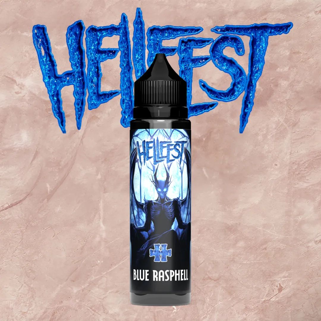 E-liquide Blue Rasphell 50 mL - Hellfest