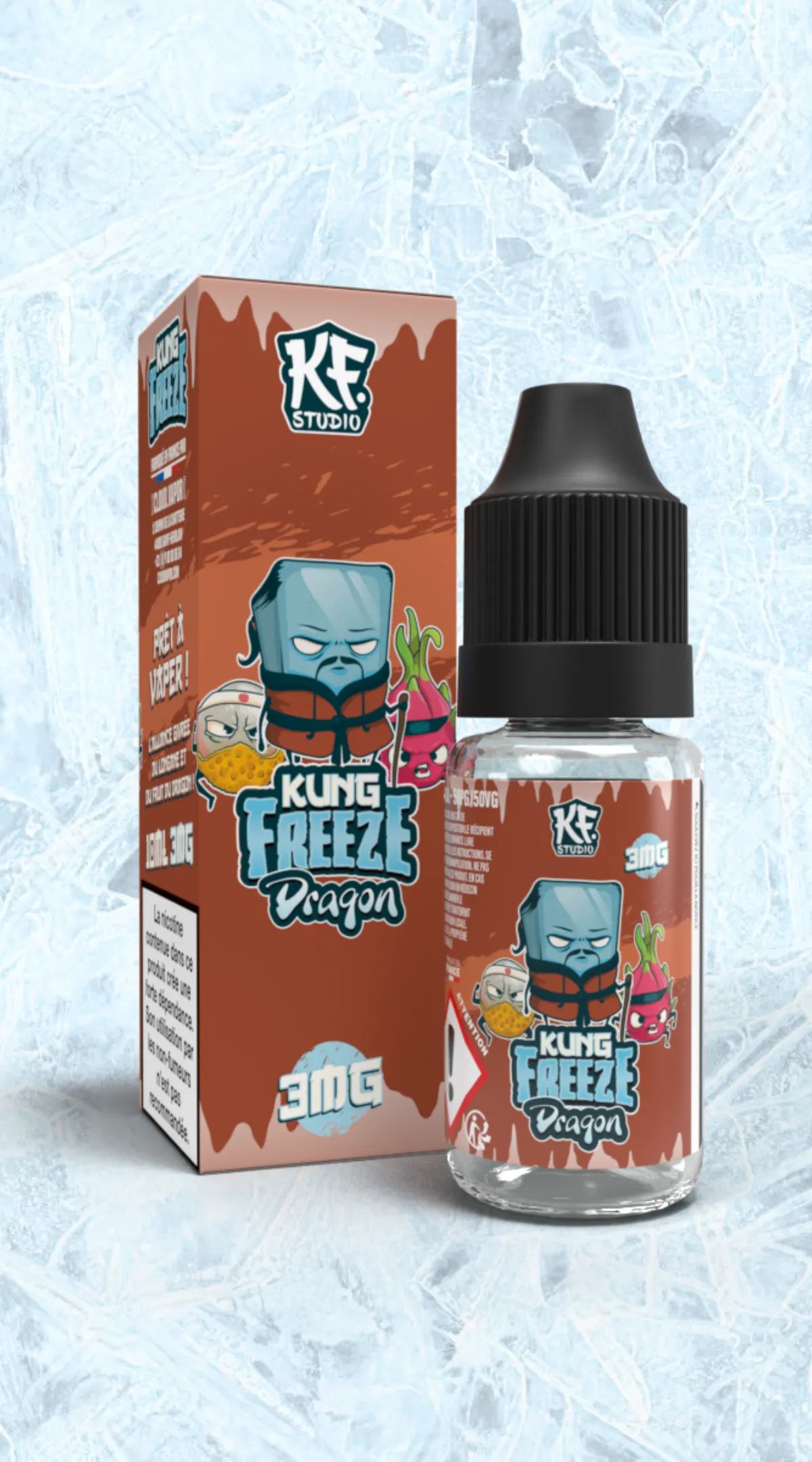 E-liquide Dragon 10 mL - Kung Freeze