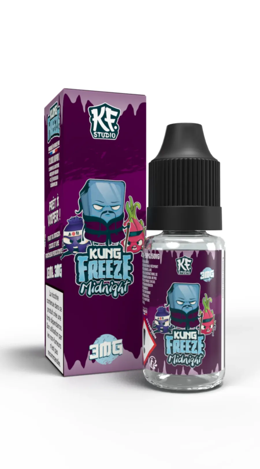 E-liquide Midnight 10 mL - Kung Freeze