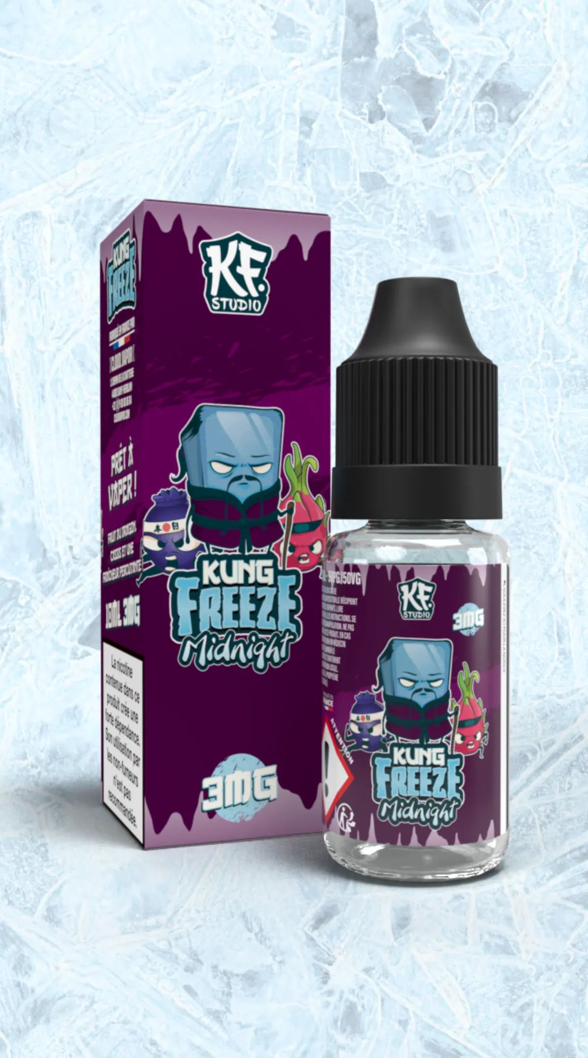 E-liquide Midnight 10 mL - Kung Freeze