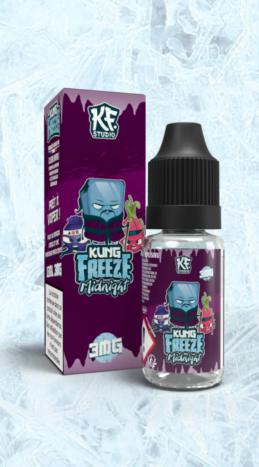 E-liquide Midnight 10 mL - Kung Freeze