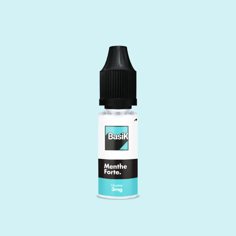 E-liquide Menthe forte 10 mL - Basik