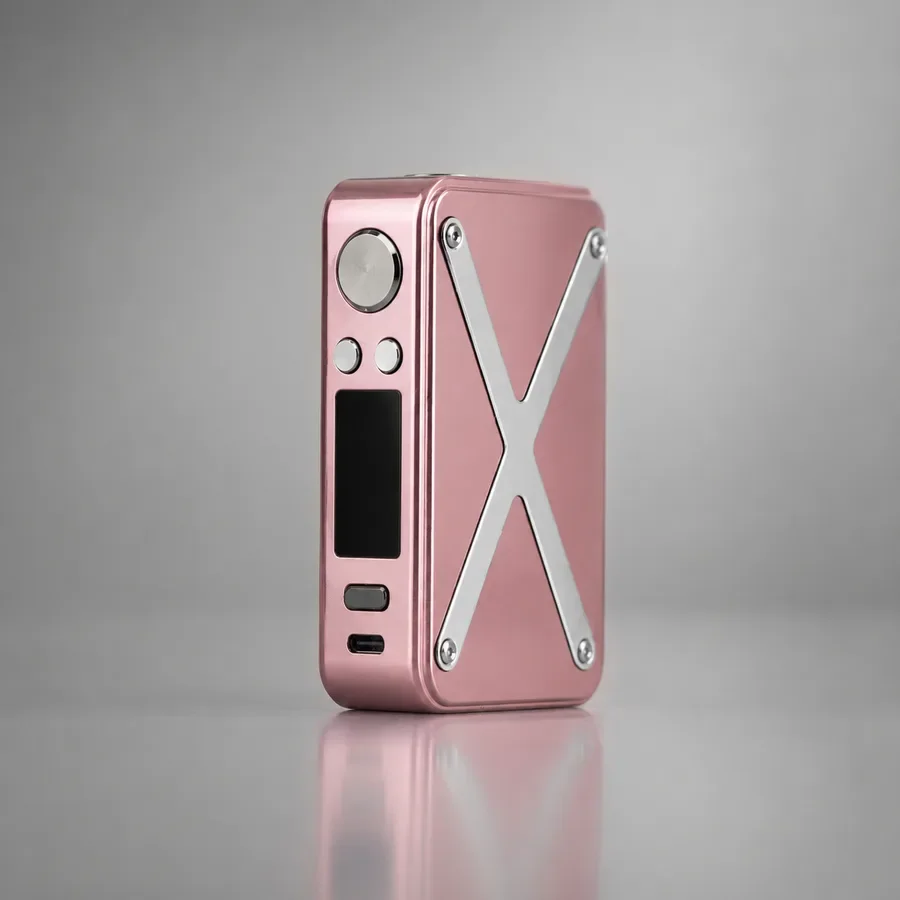 box revolto aspire pink chrome