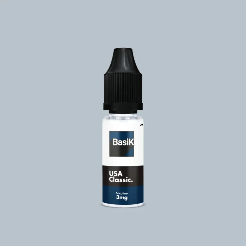 E-liquide Usa classic 10 mL - Basik