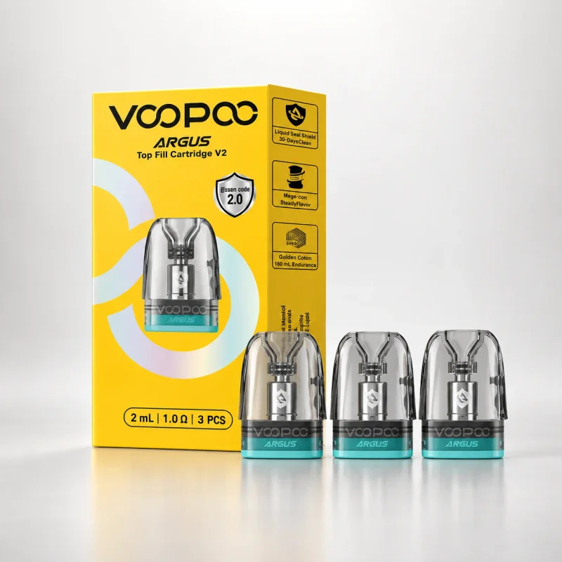 PACK DE 3 CARTOUCHES 2ML ARGUS POD VOPOO 1Ω