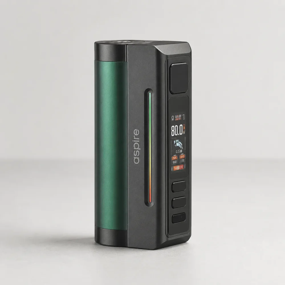 Box Zelos M80 - Aspire Green & Gunmetal