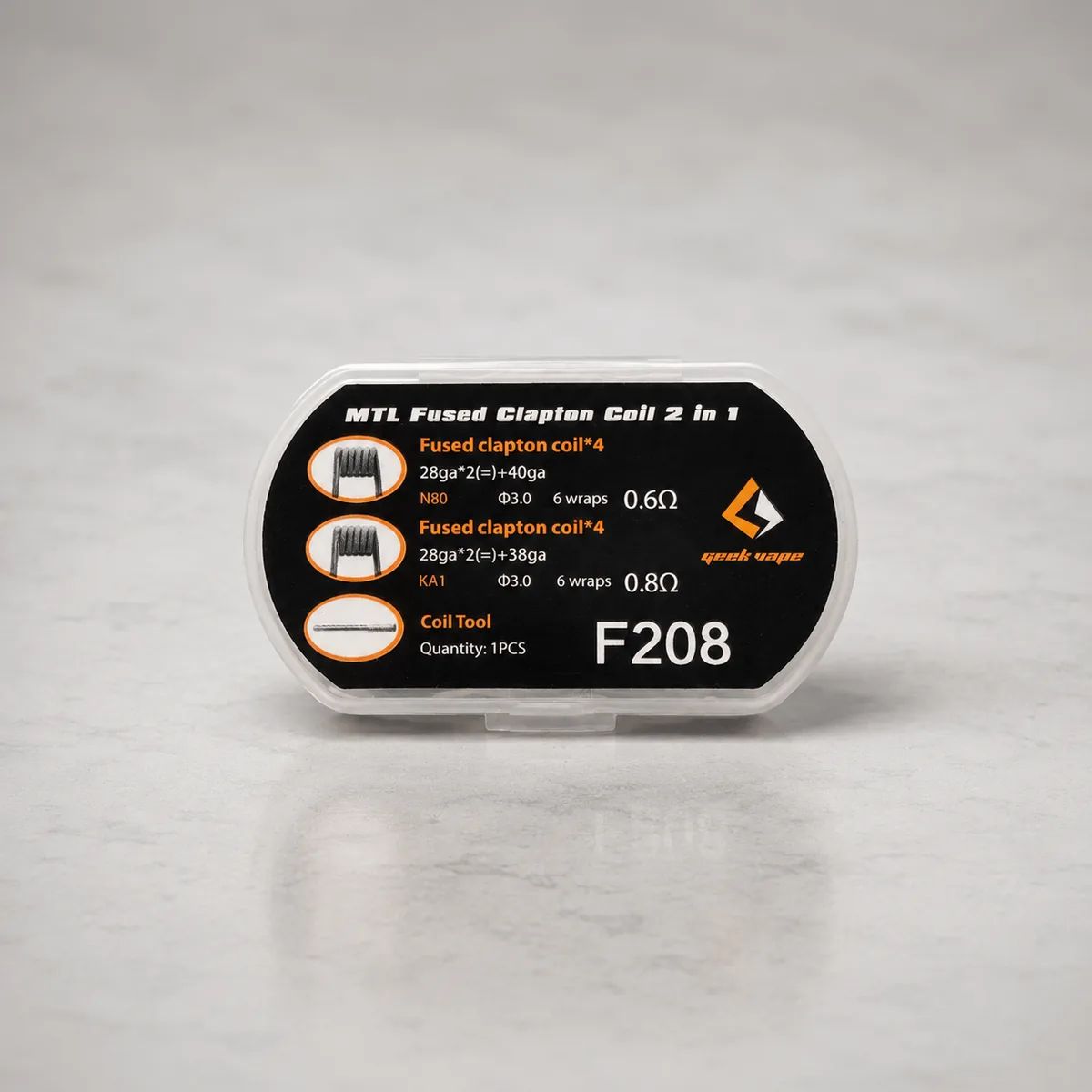 Pack 8 coils Geek Vape MTL Fused Clapton