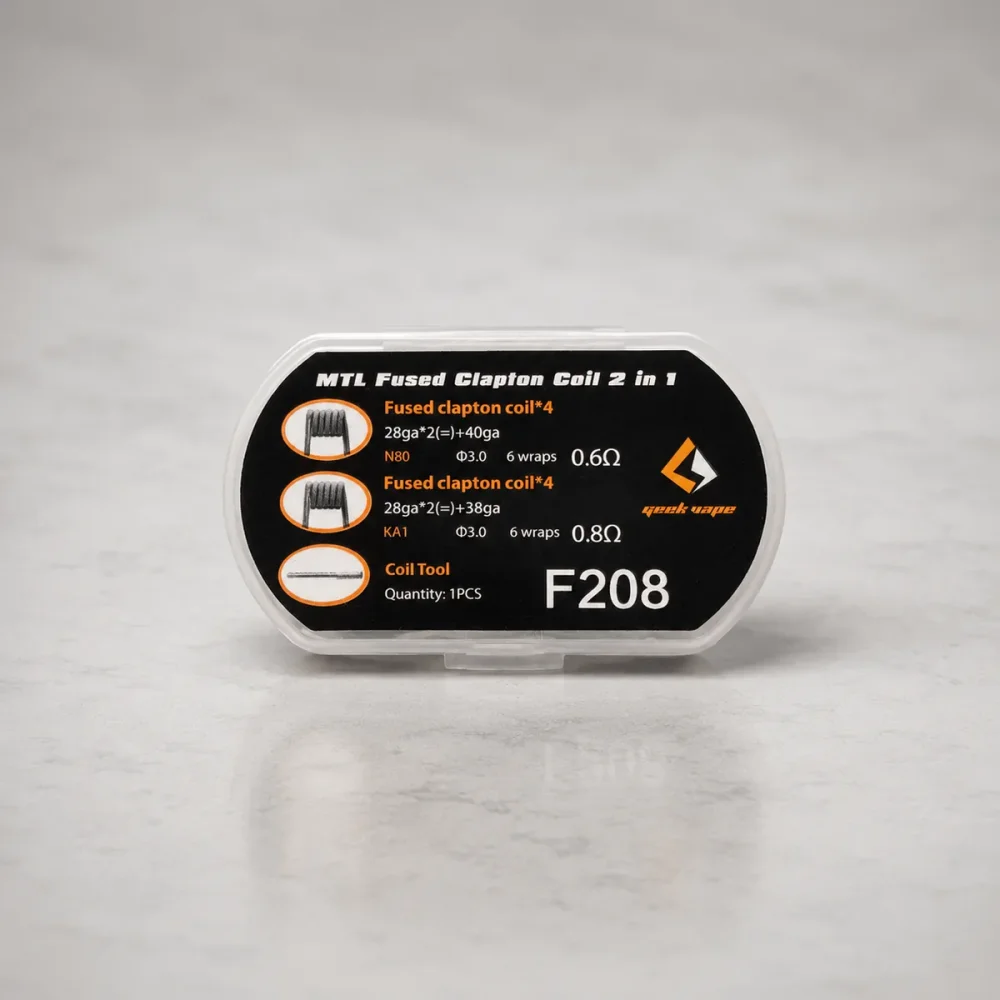Pack 8 coils Geek Vape MTL Fused Clapton