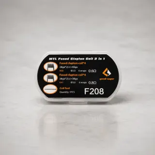 Pack 8 coils préconstruits Geek Vape - MTL Fused Clapton 2in1 — GEEKVAPE