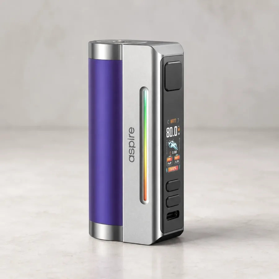 Box Zelos M80 - Aspire Purple & Silver
