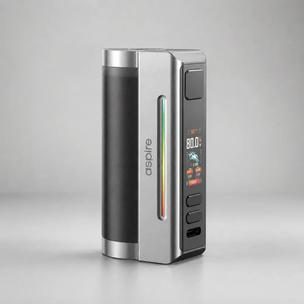 Box Zelos M80 - Aspire Black & Silver