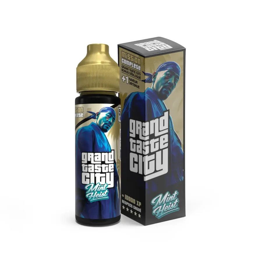 E-liquide Mint Heist 50 mL - Grand Taste City