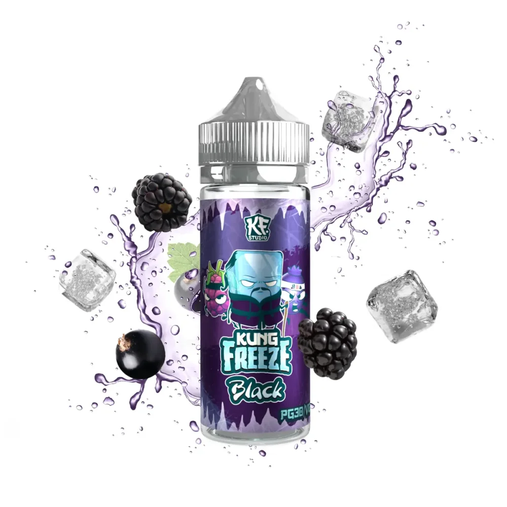 E-liquide Black 100 mL - Kung Freeze