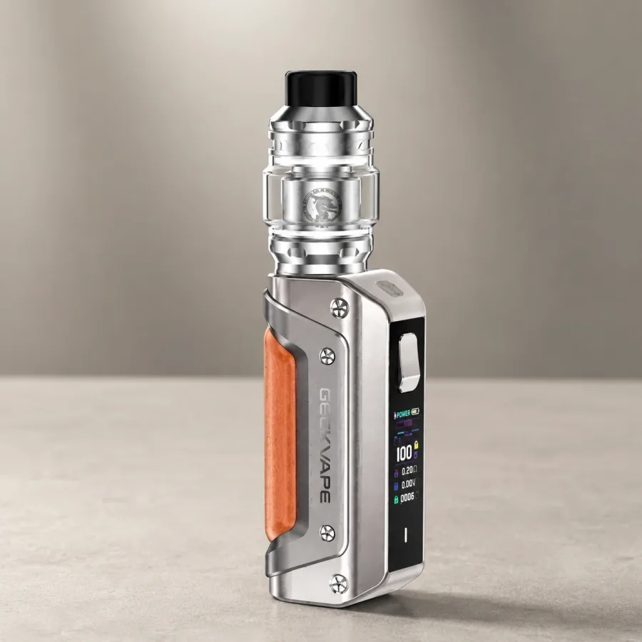 Box Aegis Solo 3 (18650) - GeekVape Titanium Gray