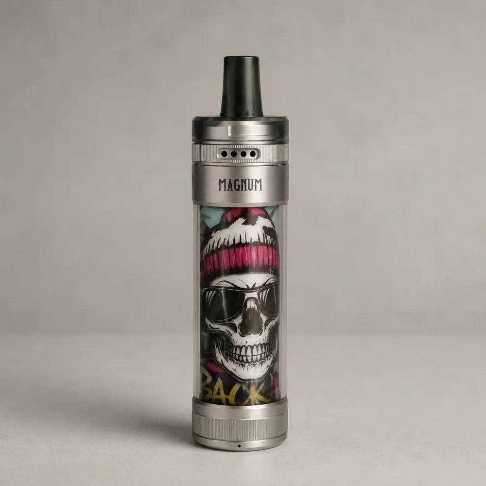 Pod Magnum - Aspire Silver & Funky Skull