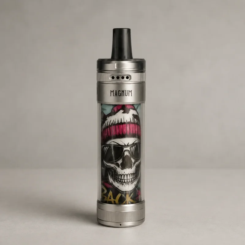 Pod Magnum - Aspire Silver & Funky Skull