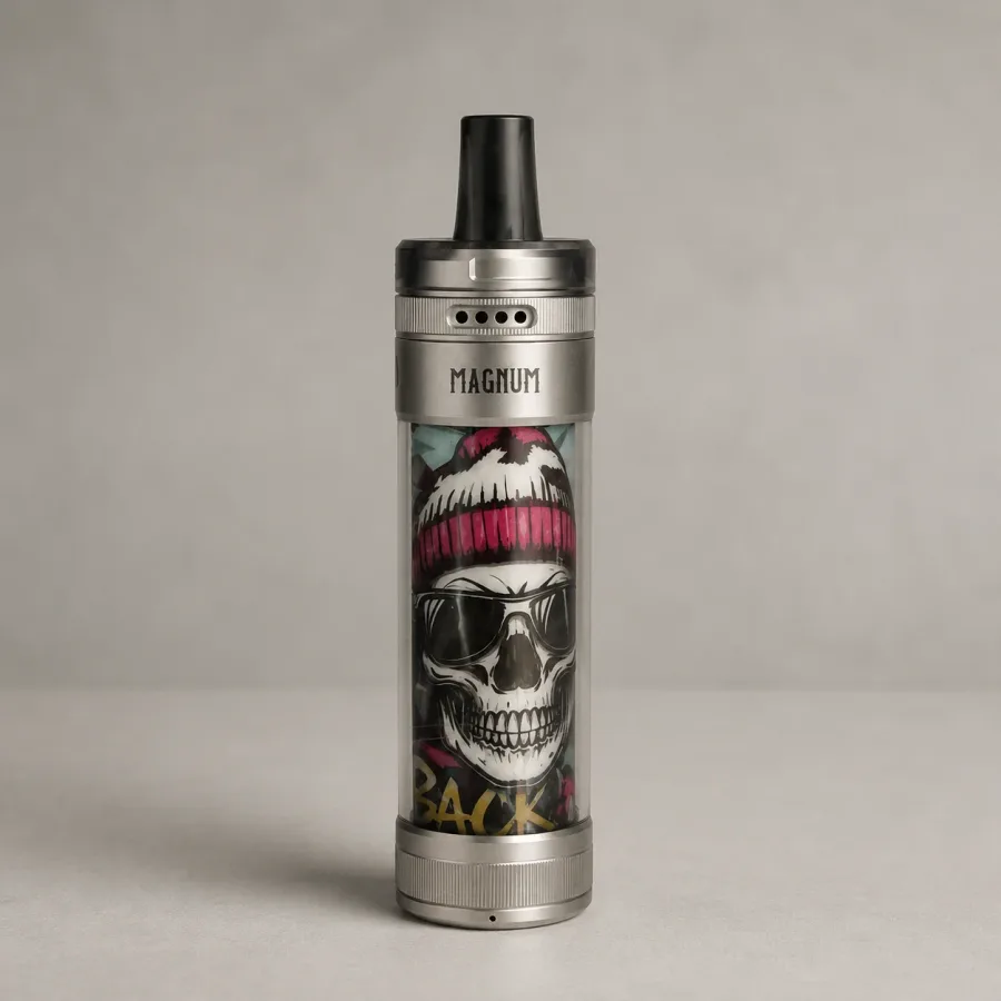 Pod Magnum - Aspire Silver & Funky Skull