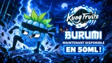 BURUMI : le nouvel e-liquide framboise bleue 50 ml de Cloud Vapor